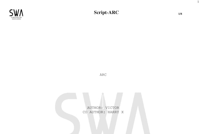 write scripts for you for your feature or short films